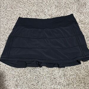 Lululemon Black Skirt